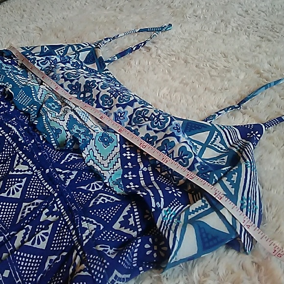 Mudd hi-lo dress. Adjustable straps & layered. - Picture 6 of 8